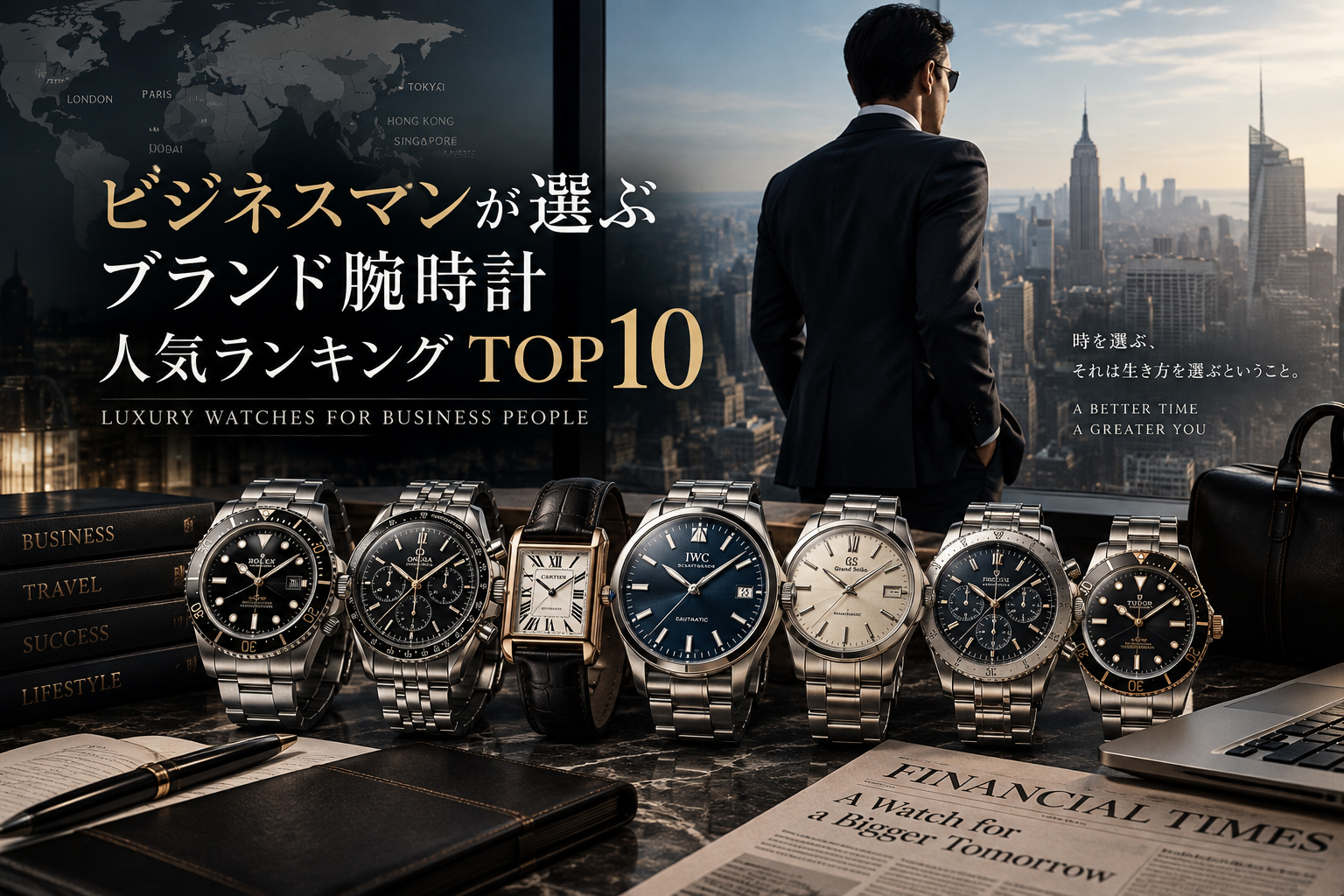 ビジネスマンが選ぶブランド腕時計 人気ランキングTOP10 ｜ ジェム