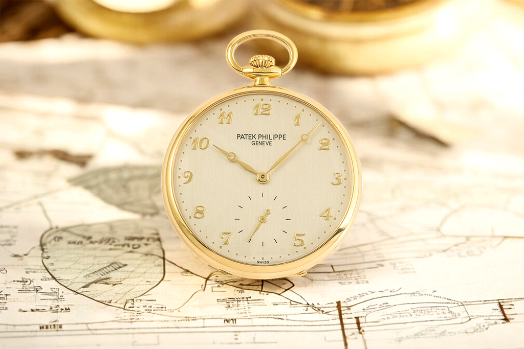 ６）懐中時計 パテック・フィリップ PATEK PHILIPPE 手巻き アンティーク