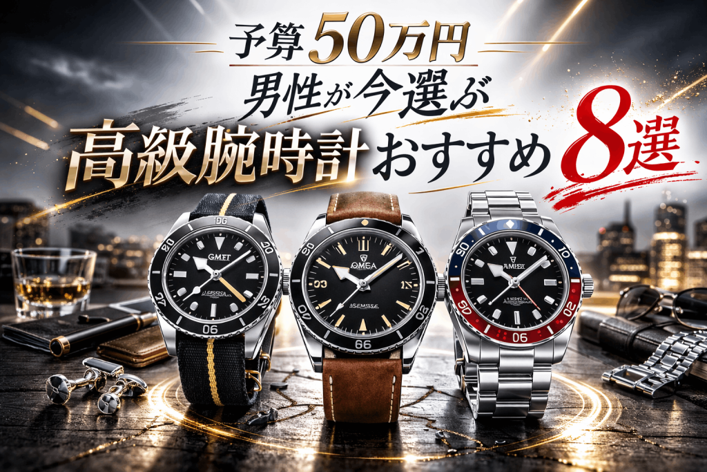 50万円で買える最高の腕時計 おすすめ高級ブランド腕時計をご紹介