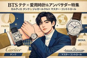 【2026年最新】BTSテテ(V)の愛用腕時計＆アンバサダー完全解説