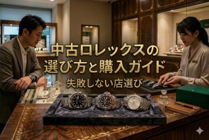 中古ロレックスの選び方と購入ガイド　失敗しない店選び