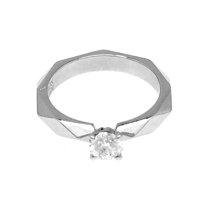 Platinum 950 diamond ring