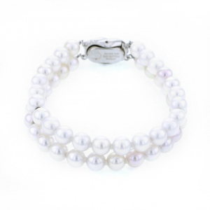 Bracelet 2 silver pearl bracelet