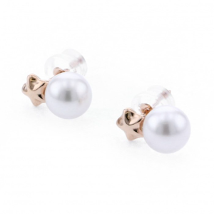 Earrings / Earrings Pink Gold Akoya Pearl Earrings
