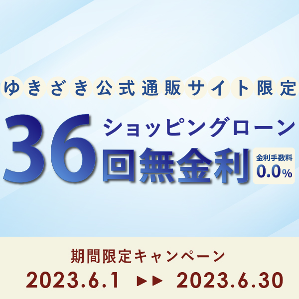 [June only] Shopping loan 36 times no interest rate