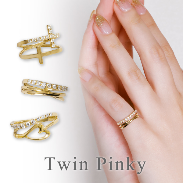 Original jewelry Twin Pinky