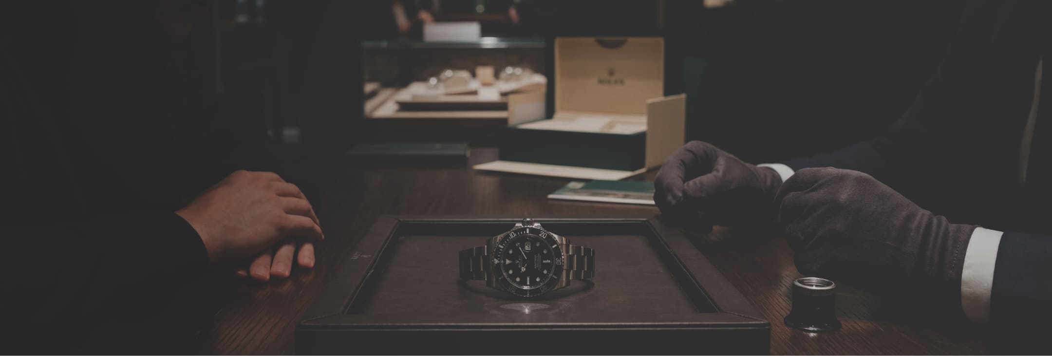 鑑定後の様子の写真