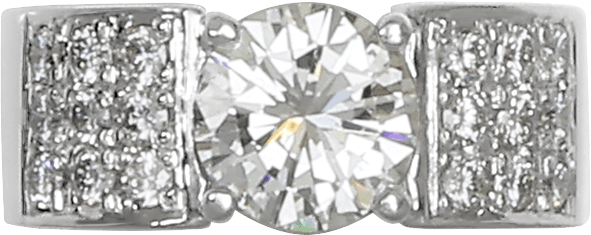 PT900 diamond 2.003ct ring