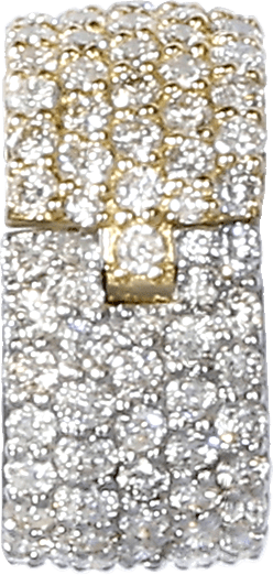 PT900 K18YG 鑽石 1.500 克拉 耳環