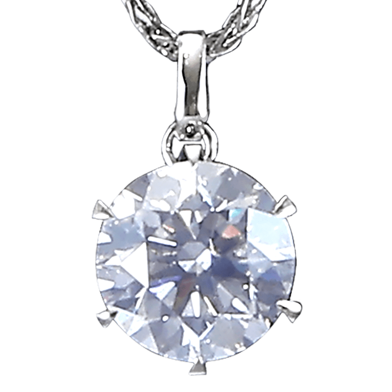 PT950 PT850 Diamond 10.558ct Necklace