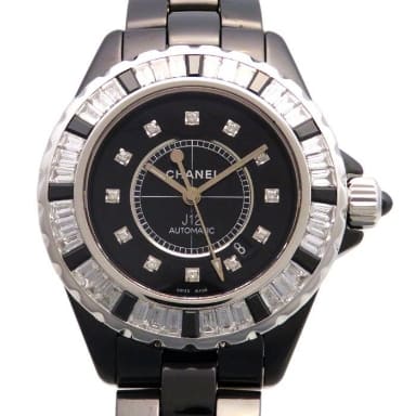 シャネル J12 38mm ベゼルダイヤ H3109