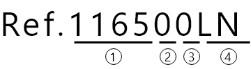ロレックス レファレンス