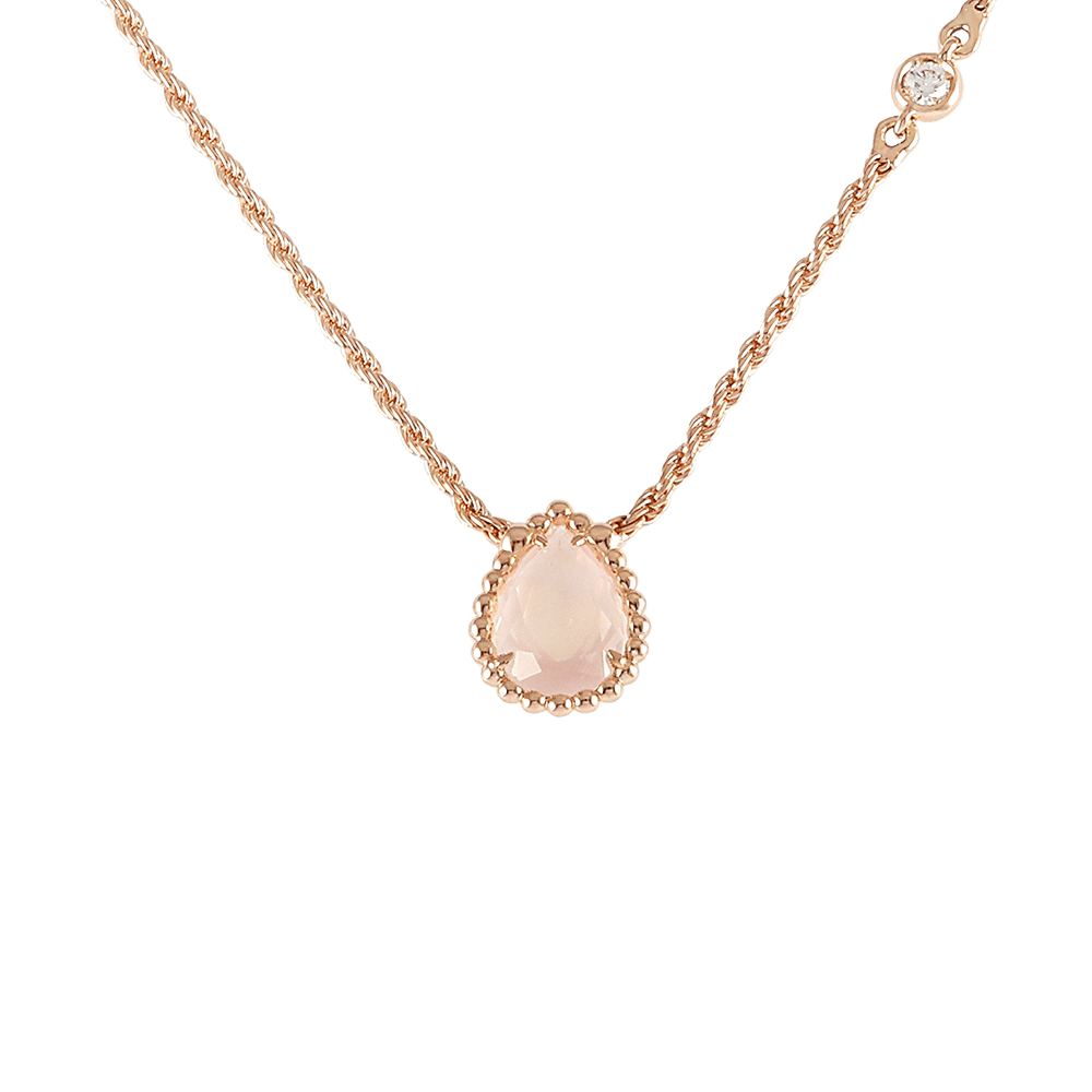 Boucheron XS Serpent Bohème K18PG pink gold necklace used