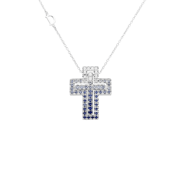 Damiani Belle Epoque Iceberg S Japan Limited K18WG White Gold Necklace Used