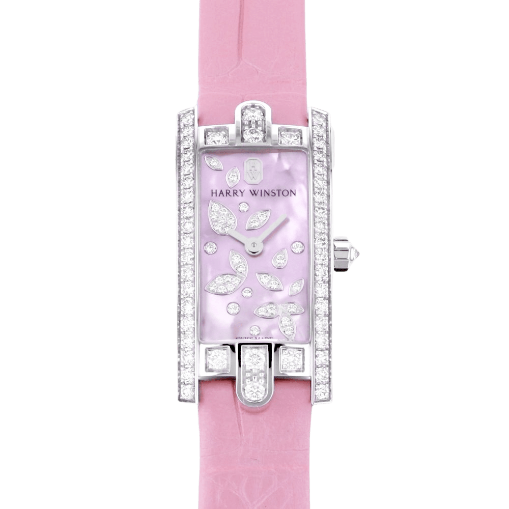 ハリー・ウィンストン HARRY WINSTONアヴェニュー C ミニ リリークラスター ピンクAVCQHM16WW055