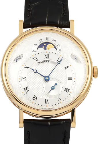 BREGUET 클래식 데이 데이트 문 페이즈