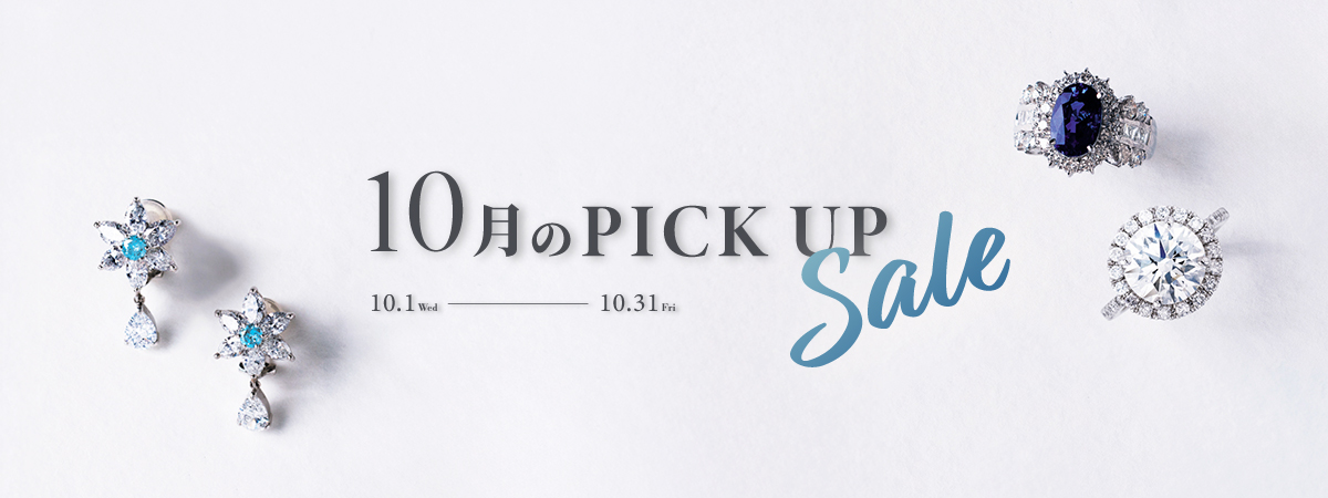 10月のピックアップセール