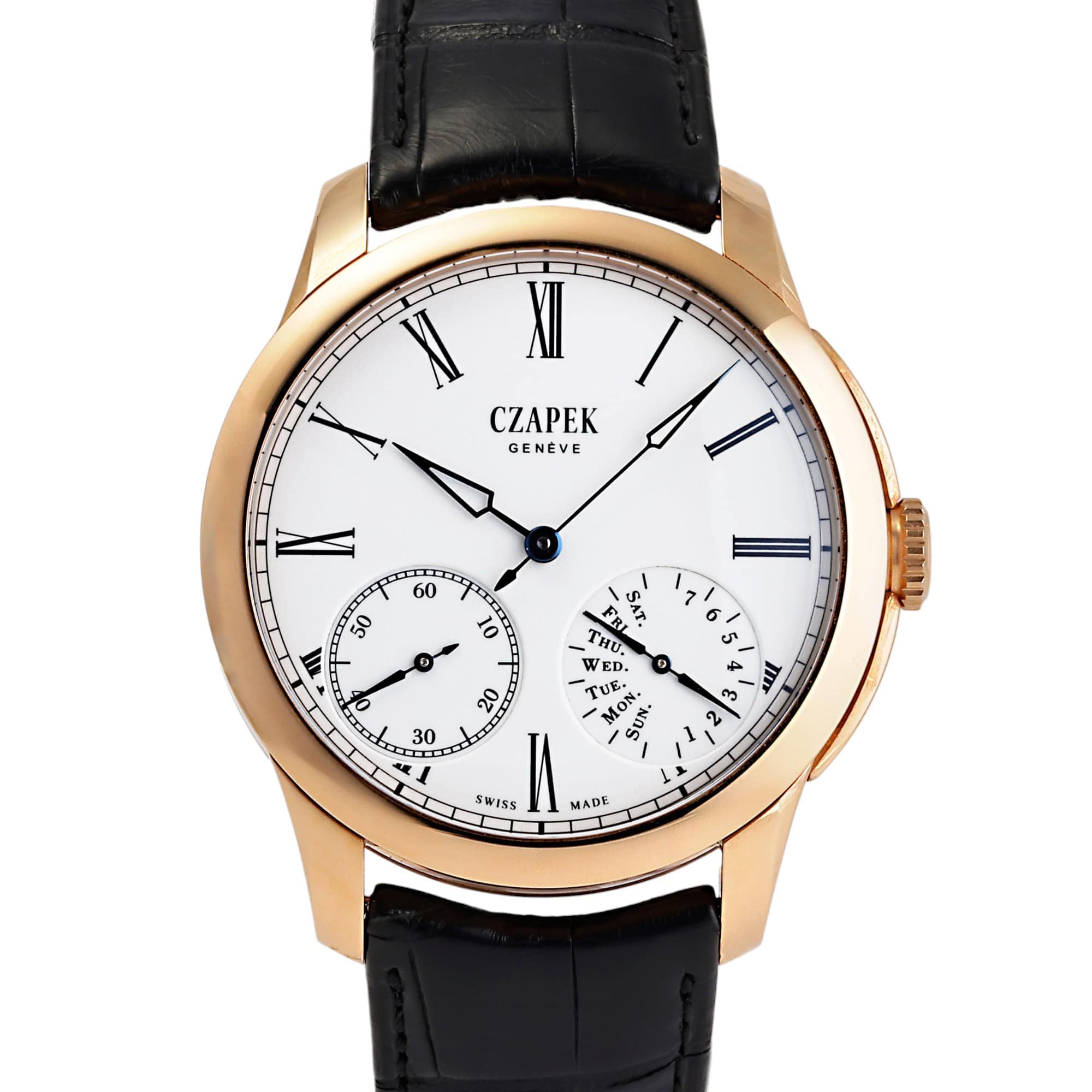 チャペック CZAPEK ケ・デ・ベルク 世界限定188本 NO.31 ホワイト文字盤 未使用 腕時計 メンズ