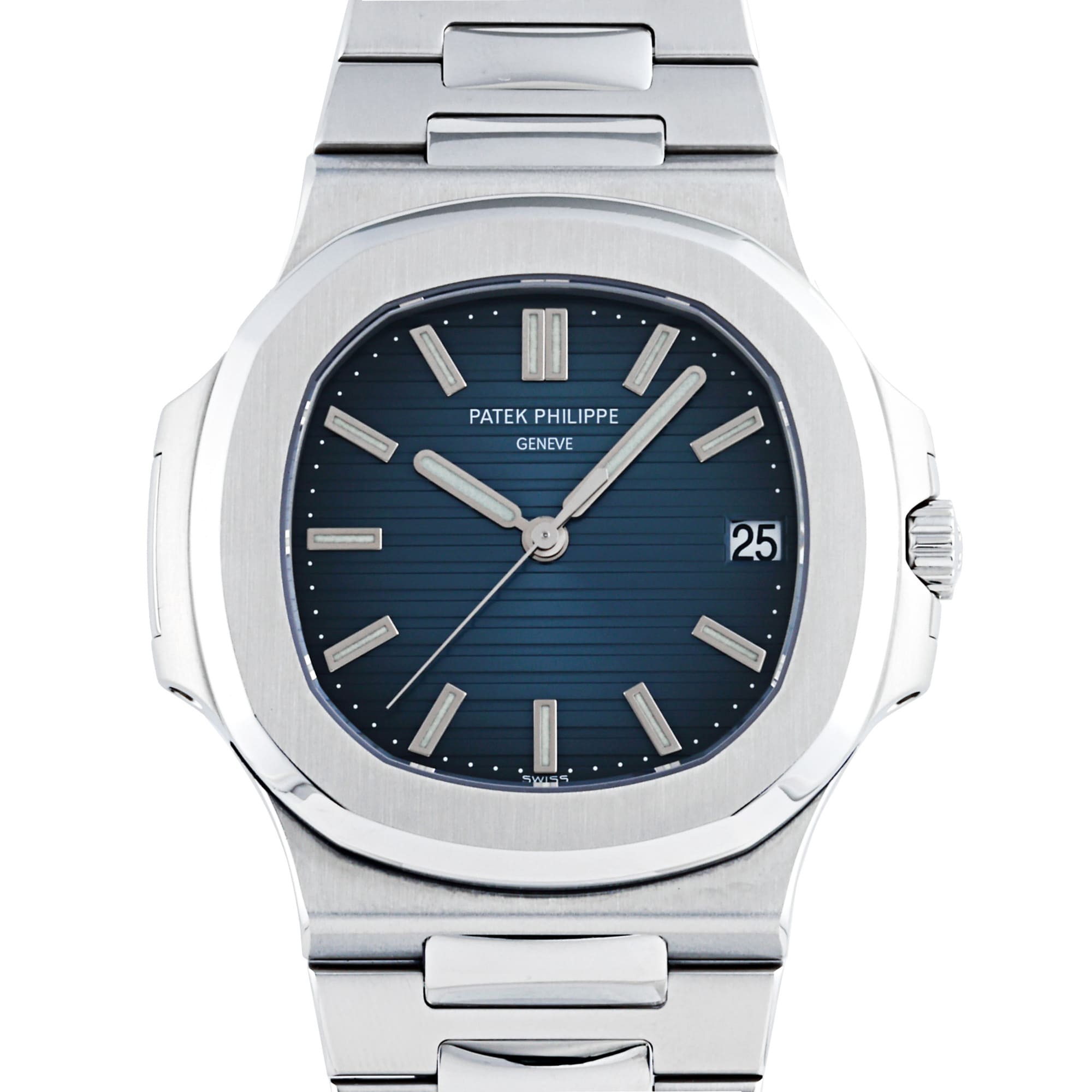 パテック・フィリップ PATEK PHILIPPE ノーチラス 5711/1A-010 ブラック・ブルー文字盤 中古 腕時計 メンズ