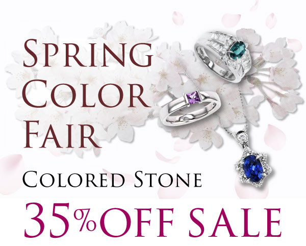 spring fair colored stones