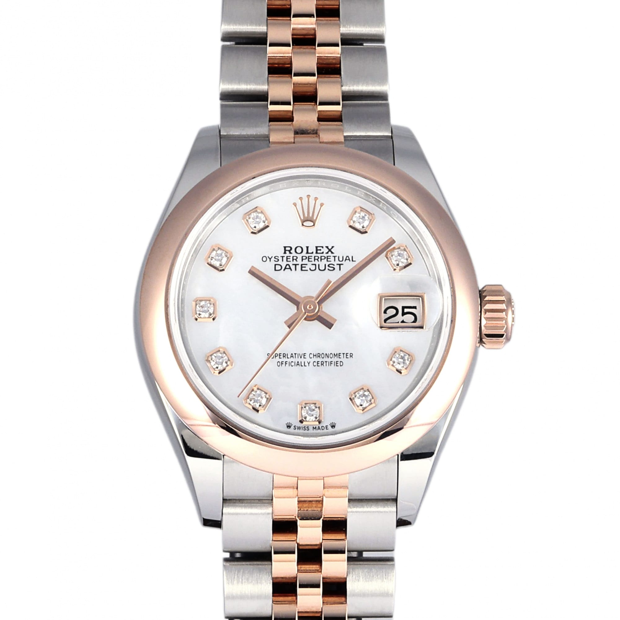 Rolex Datejust White Shell 279161NG