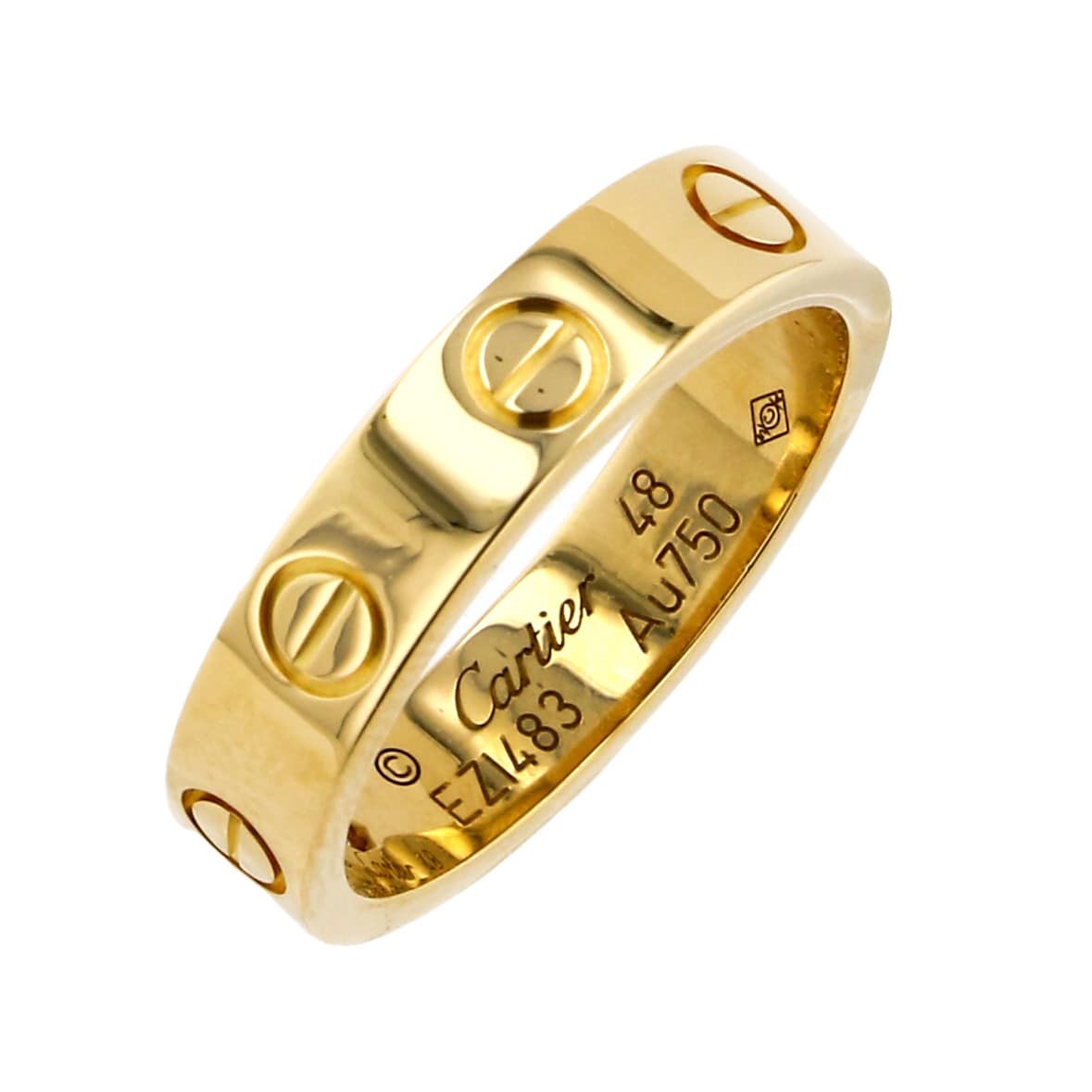 Cartier love ring ring K18YG yellow gold pre-owned