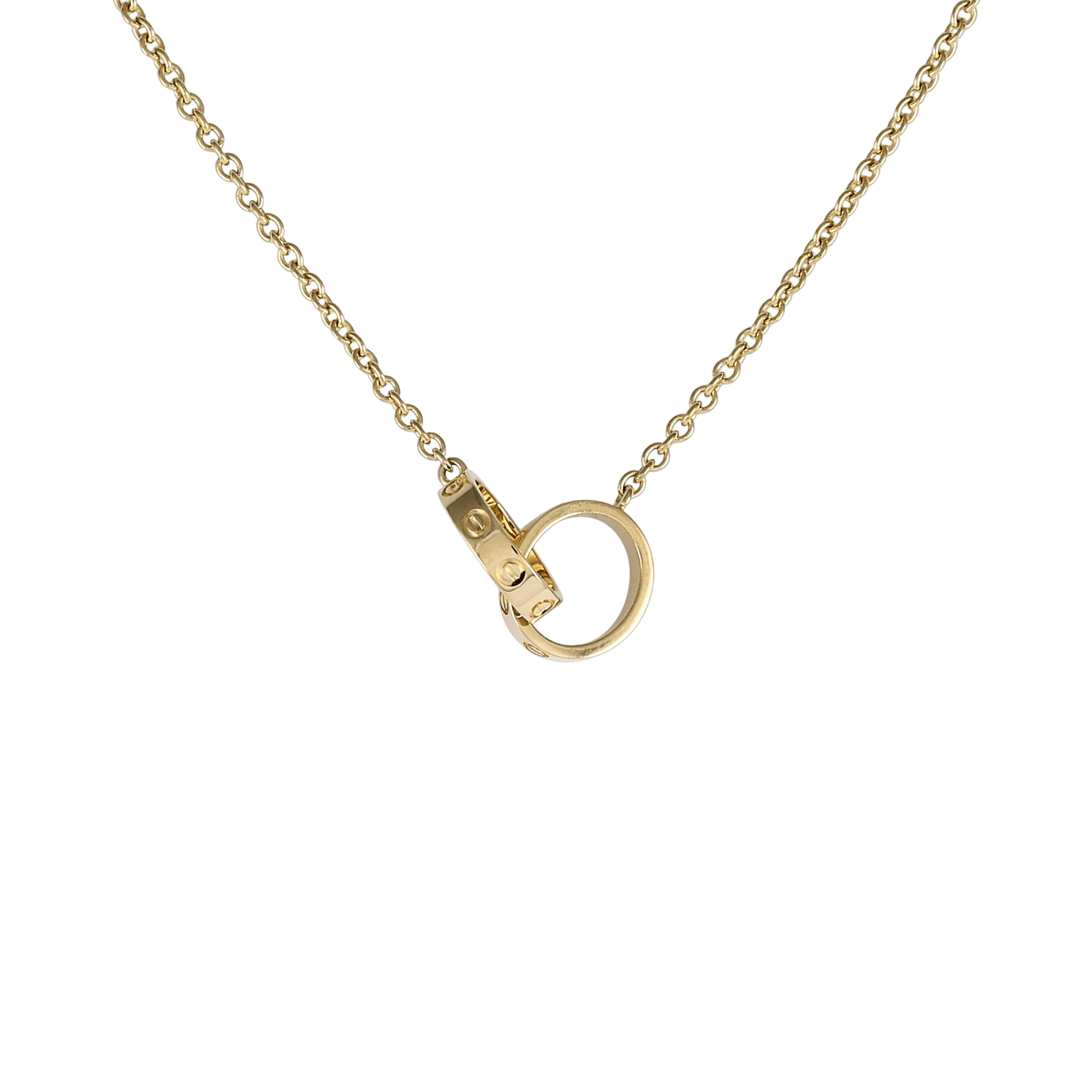 Cartier Love K18YG yellow gold necklace pre-owned