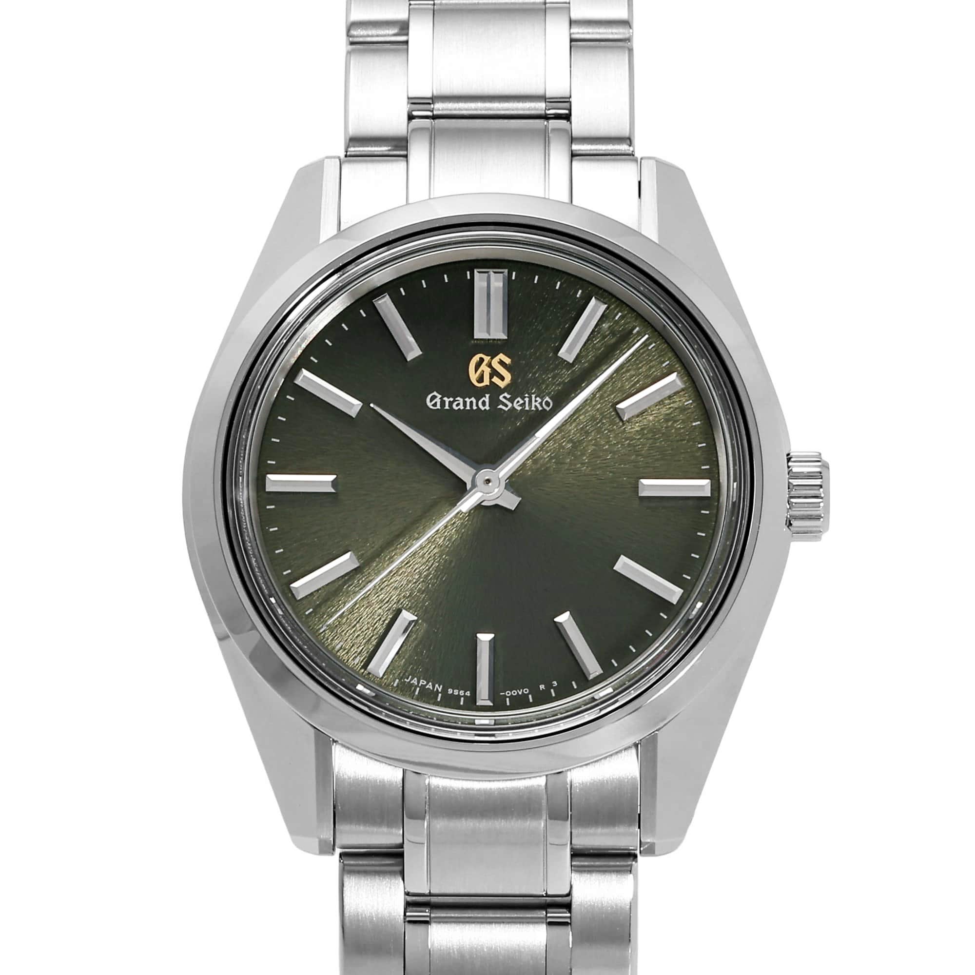 Grand Seiko Heritage Collection, limited to 400 pieces in Europe, not available in Japan, SBGW303, green dial, unused, men's watch