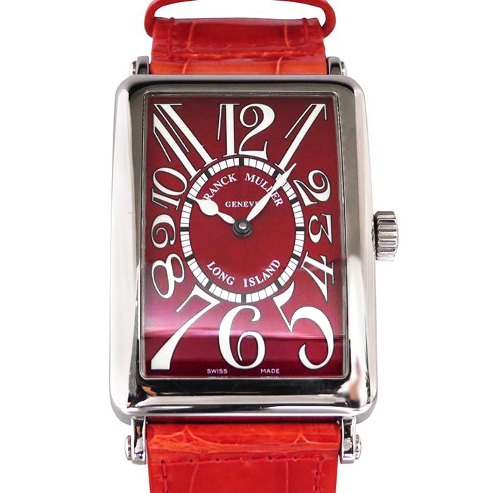 Franck Muller Long Island 1000SC Red Dial Used Men's Watch